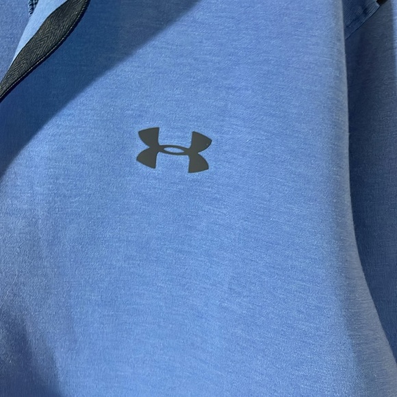 Under Armor blue pull over Jacket - Picture 3 of 5